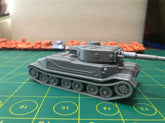 3d Printed 1/72 German Tiger P Heavy Tank Unpainted Kit